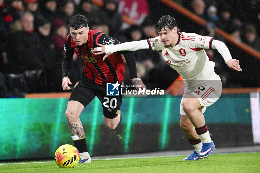 FOOTBALL - ENGLISH CHAMP - BOURNEMOUTH v LIVERPOOL - ENGLISH PREMIER LEAGUE - SOCCER