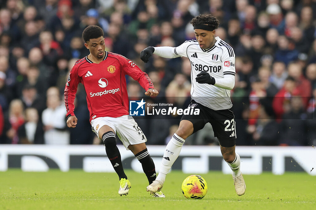 MANCHESTER UNITED vs FULHAM - ENGLISH PREMIER LEAGUE - SOCCER