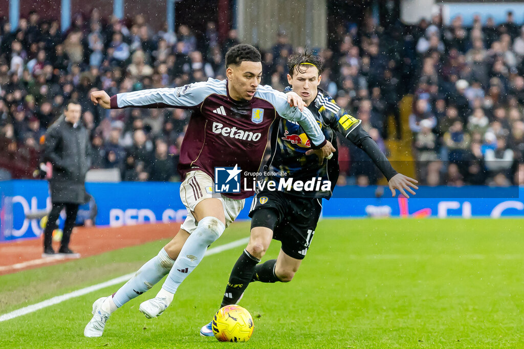 FOOTBALL - ENGLISH CHAMP - ASTON VILLA v LEEDS - ENGLISH PREMIER LEAGUE - SOCCER