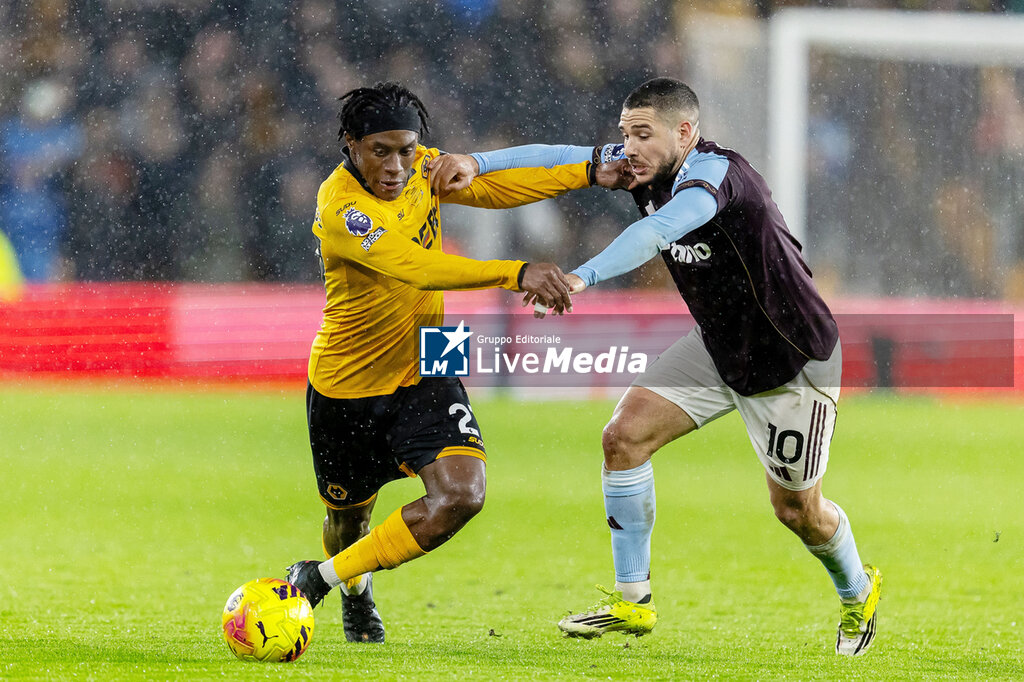 FOOTBALL - ENGLISH CHAMP - WOLVERHAMPTON v ASTON VILLA - ENGLISH PREMIER LEAGUE - SOCCER