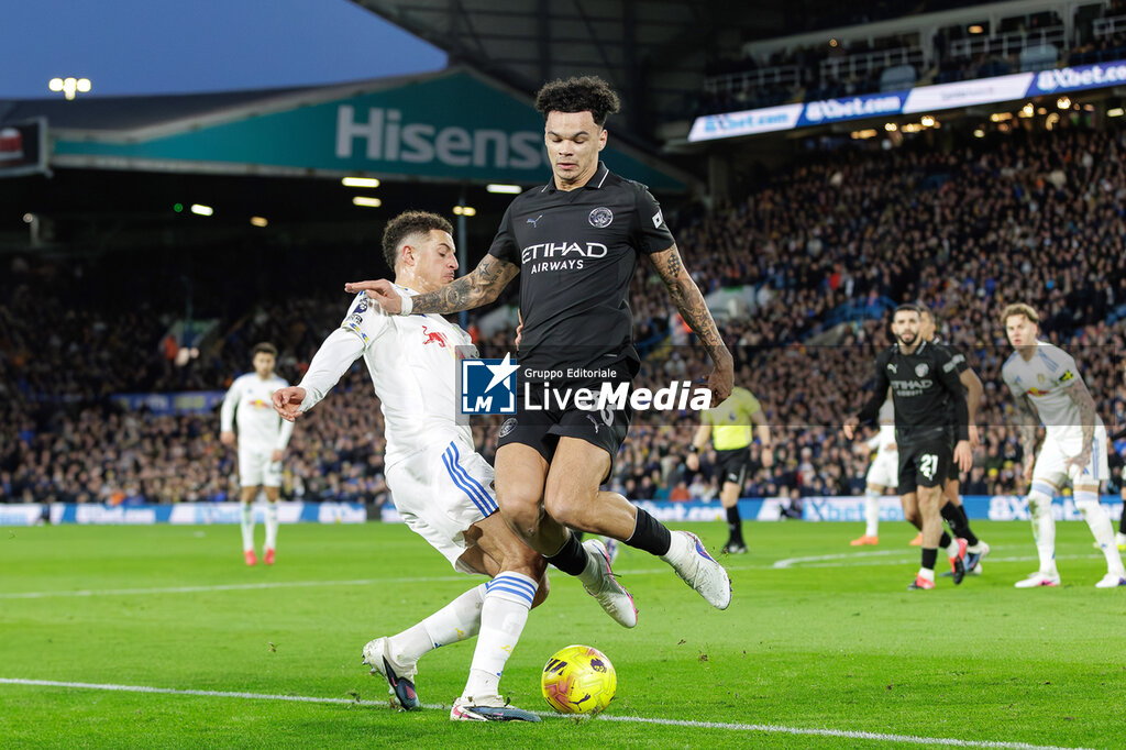 FOOTBALL - ENGLISH CHAMP - LEEDS v MANCHESTER CITY - ENGLISH PREMIER LEAGUE - SOCCER