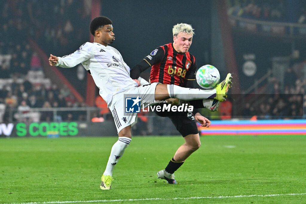 BOURNEMOUTH vs MANCHESTER UNITED - ENGLISH PREMIER LEAGUE - SOCCER