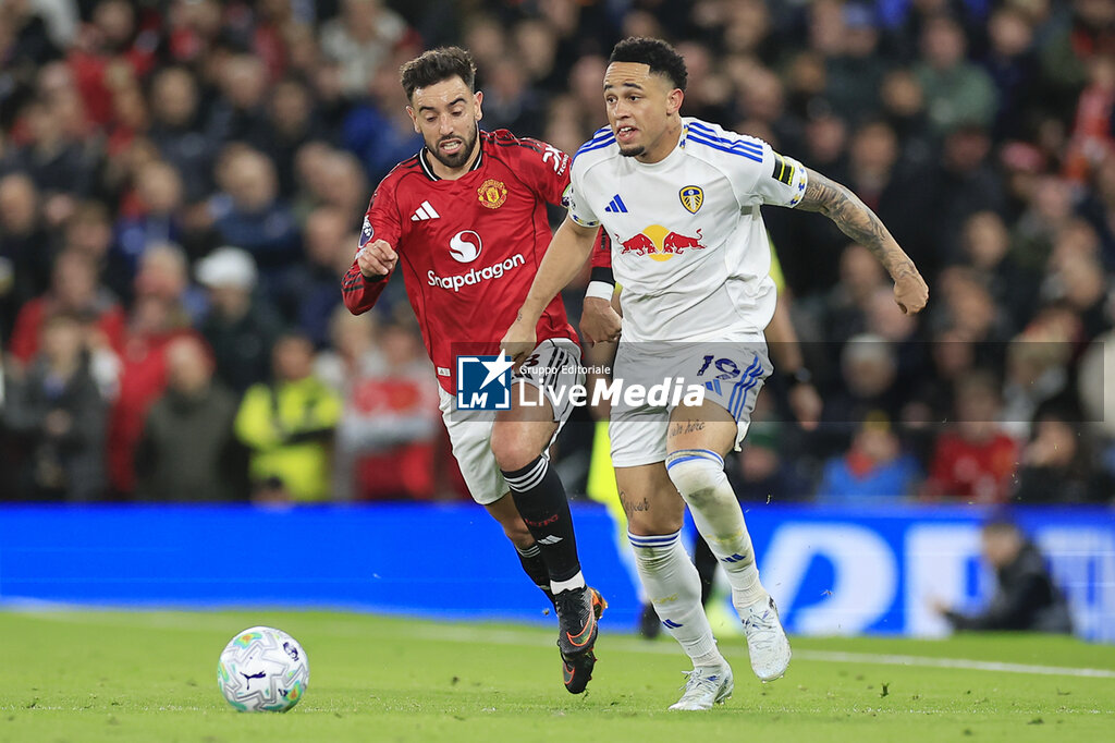 FOOTBALL - ENGLISH CHAMP - MANCHESTER UNITED v LEEDS - ENGLISH PREMIER LEAGUE - SOCCER