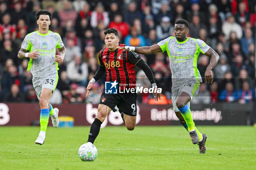 FOOTBALL - ENGLISH CHAMP - BOURNEMOUTH v MANCHESTER CITY - ENGLISH PREMIER LEAGUE - SOCCER
