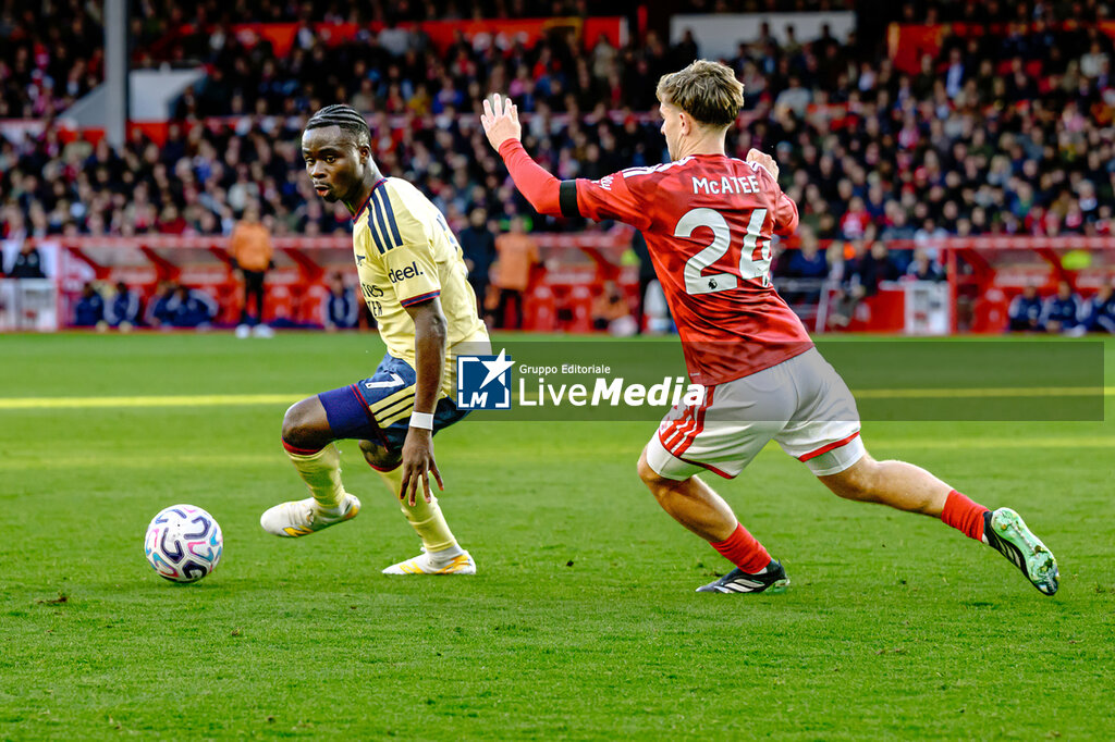 NOTTINGHAM FOREST vs ARSENAL - ENGLISH PREMIER LEAGUE - SOCCER
