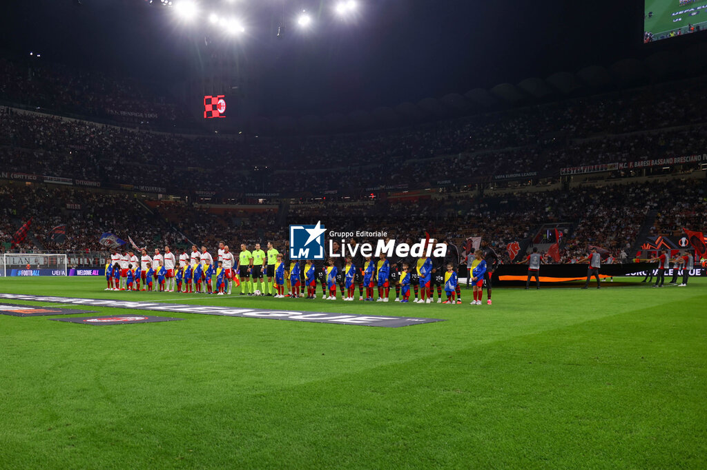 AC Milan vs SL Benfica - UEFA EUROPA LEAGUE - SOCCER