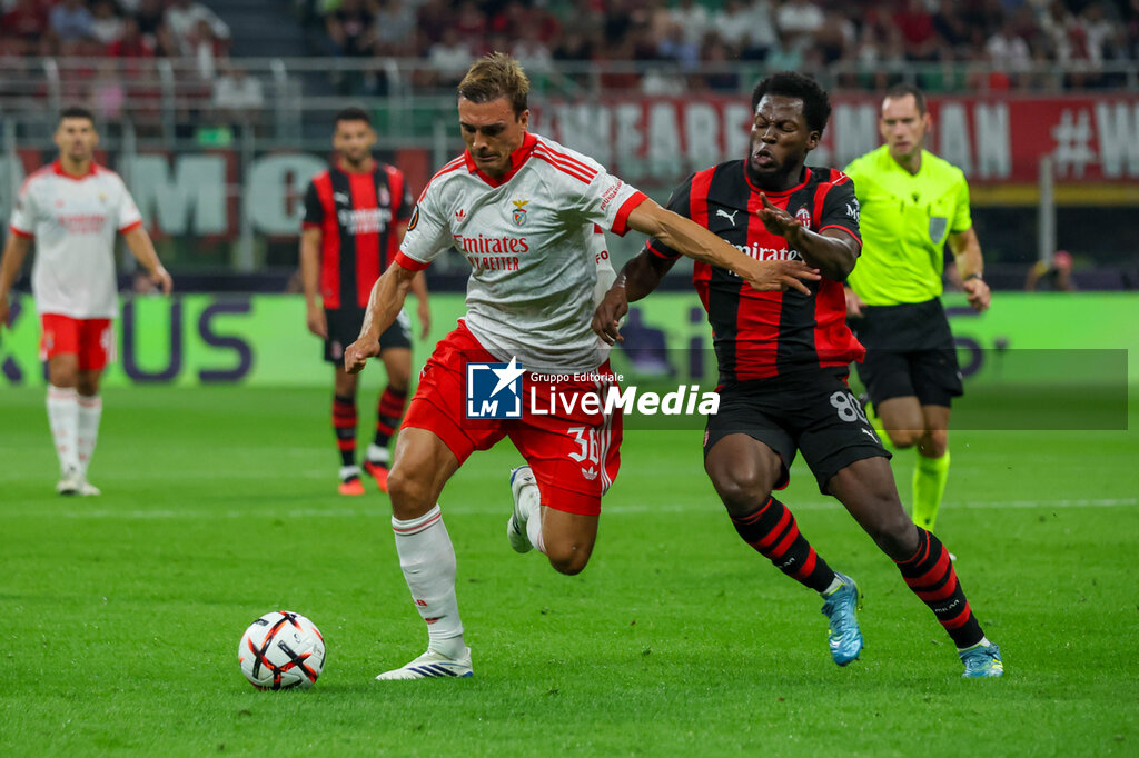 AC Milan vs SL Benfica - UEFA EUROPA LEAGUE - SOCCER
