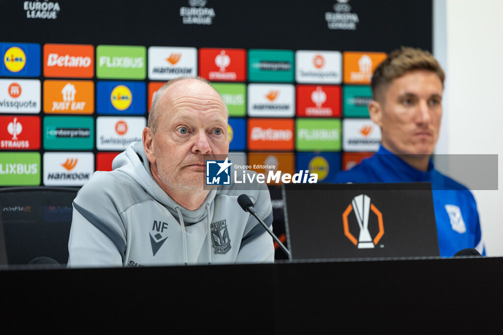 Lech Poznan - Press Conference - UEFA EUROPA LEAGUE - SOCCER