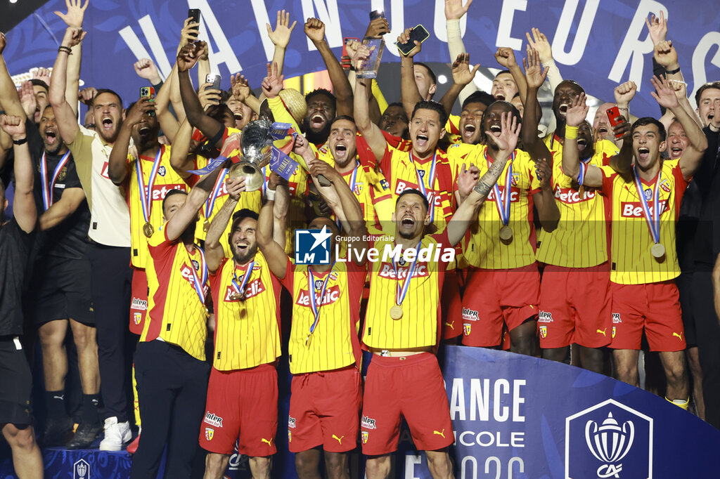 FOOTBALL - FRENCH CUP - FINAL - LENS v NICE - FRENCH CUP - SOCCER