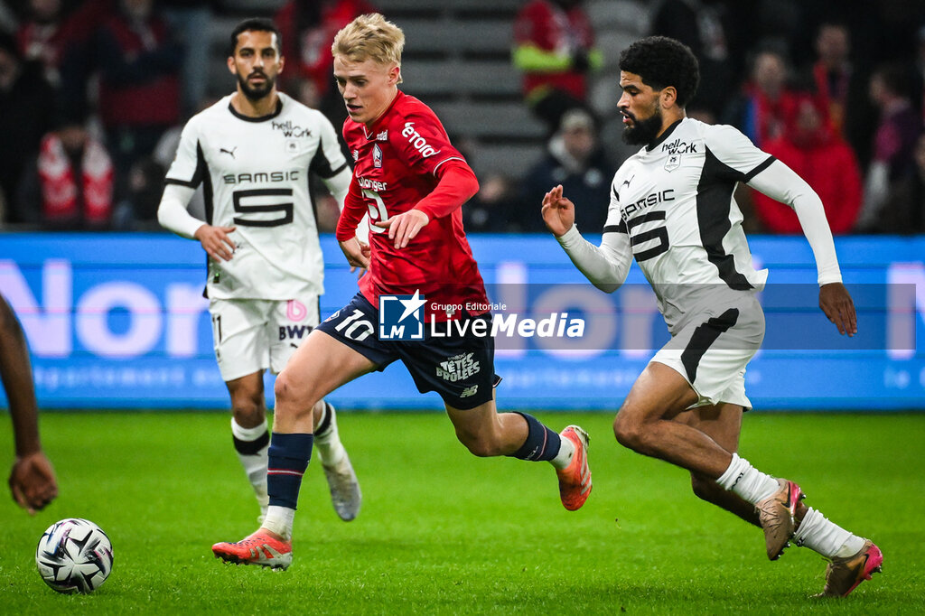 FOOTBALL - FRENCH CHAMP - LILLE v RENNES - FRENCH LIGUE 1 - SOCCER