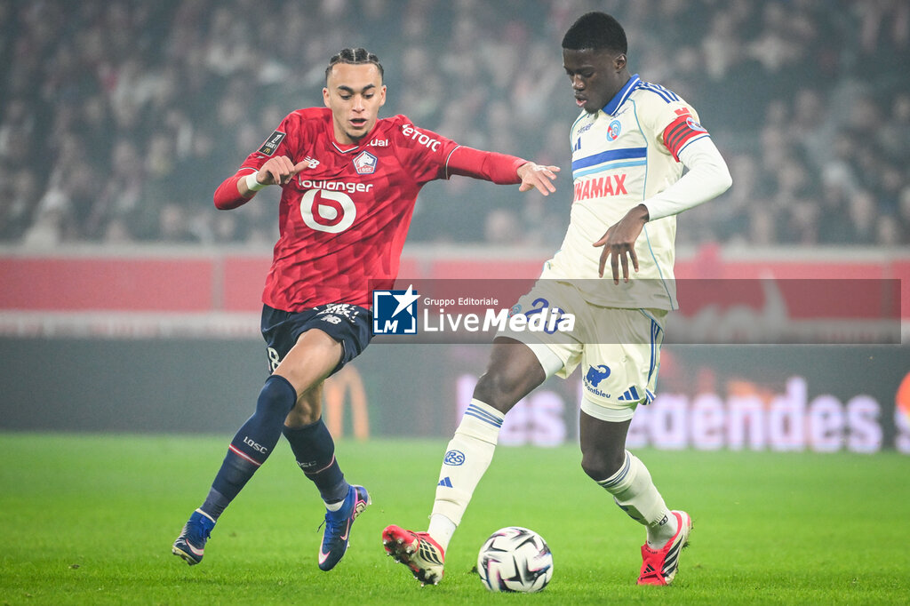 FOOTBALL - FRENCH CHAMP - LILLE v STRASBOURG - FRENCH LIGUE 1 - SOCCER