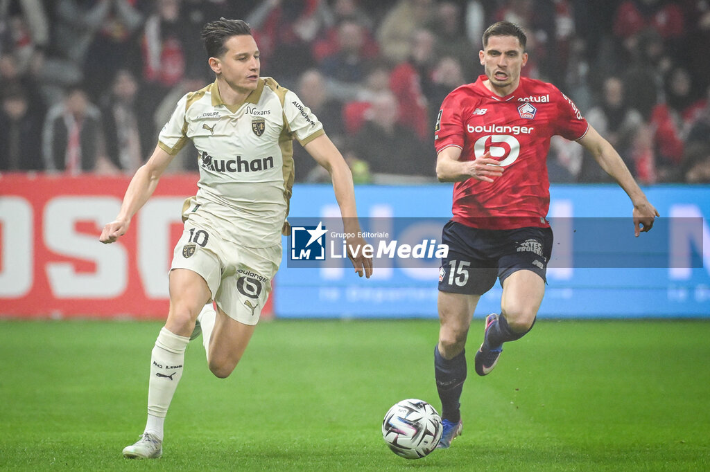 FOOTBALL - FRENCH CHAMP - LILLE v LENS - FRENCH LIGUE 1 - SOCCER