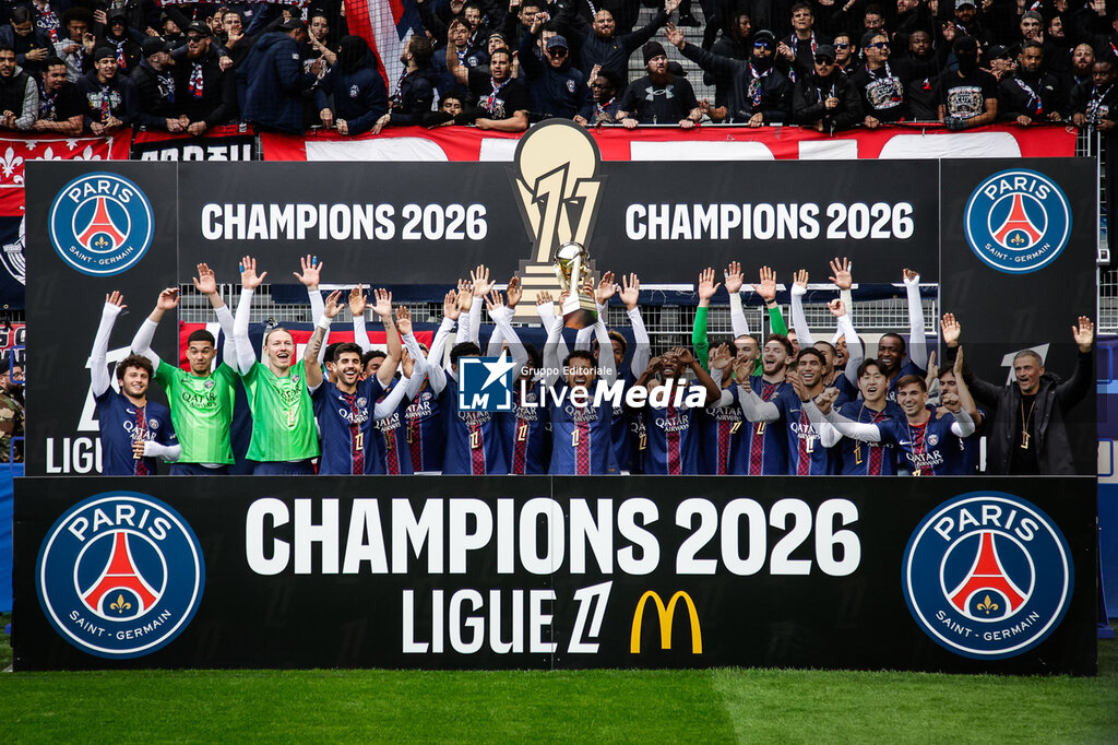 FOOTBALL - FRENCH CHAMP - PARIS FC v PARIS SG - FRENCH LIGUE 1 - SOCCER