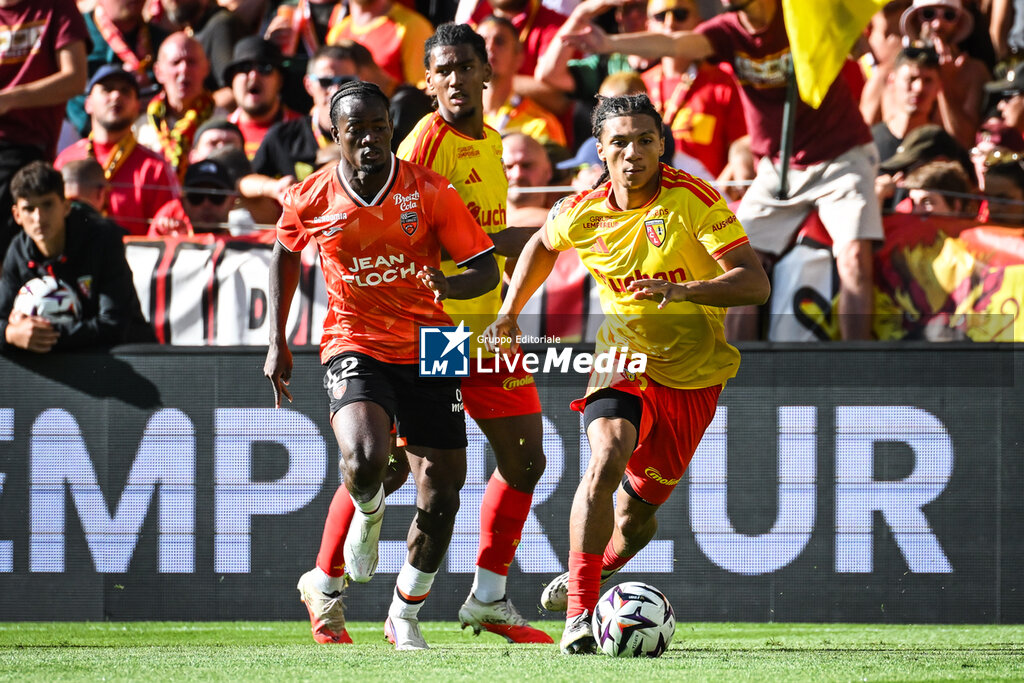 FOOTBALL - FRENCH CHAMP - LENS v LORIENT - FRENCH LIGUE 1 - SOCCER