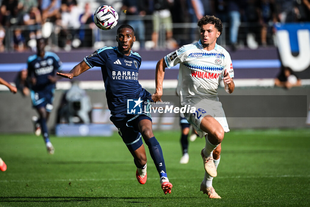 FOOTBALL - FRENCH CHAMP - PARIS FC v STRASBOURG - FRENCH LIGUE 1 - SOCCER