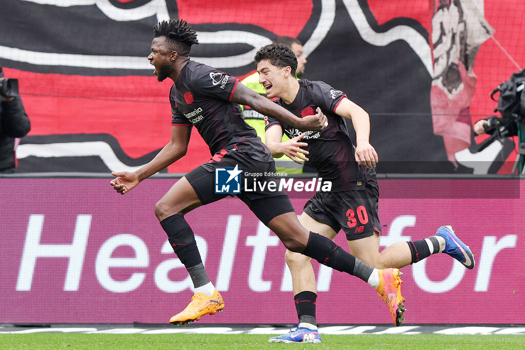 FOOTBALL - GERMAN CHAMP - LEVERKUSEN v WOLFSBURG - GERMAN BUNDESLIGA - SOCCER