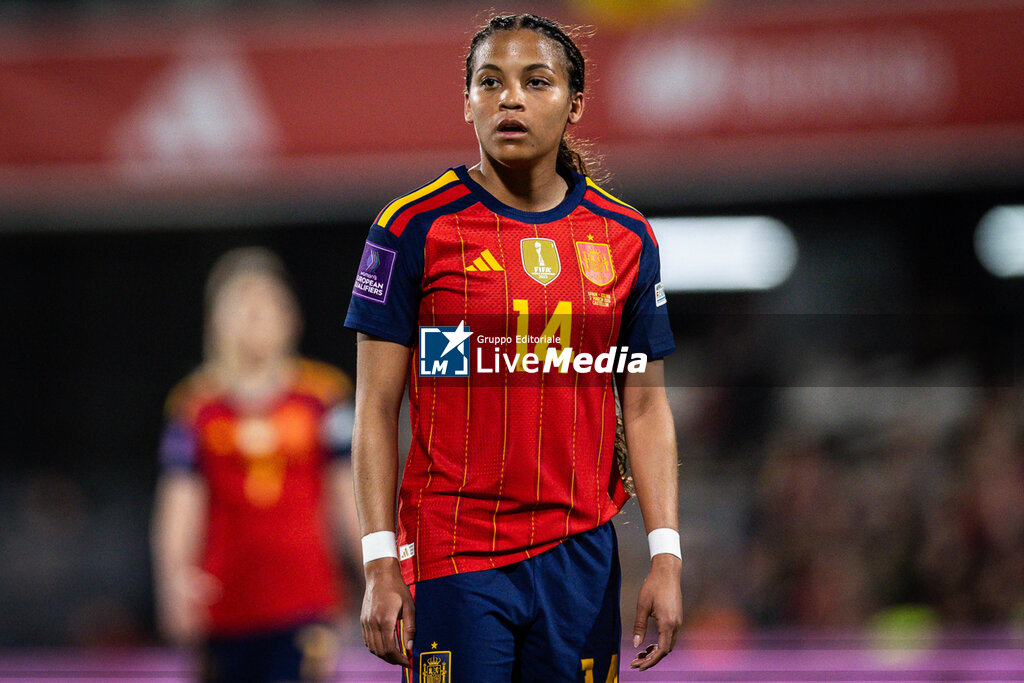 FOOTBALL - WOMEN'S WORLD CUP 2027 - QUALIFIERS - SPAIN v ICELAND - FIFA WORLD CUP - SOCCER