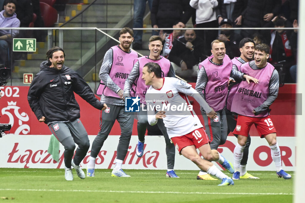 European Qualifiers PlayOff - Poland vs Albania - FIFA WORLD CUP - SOCCER