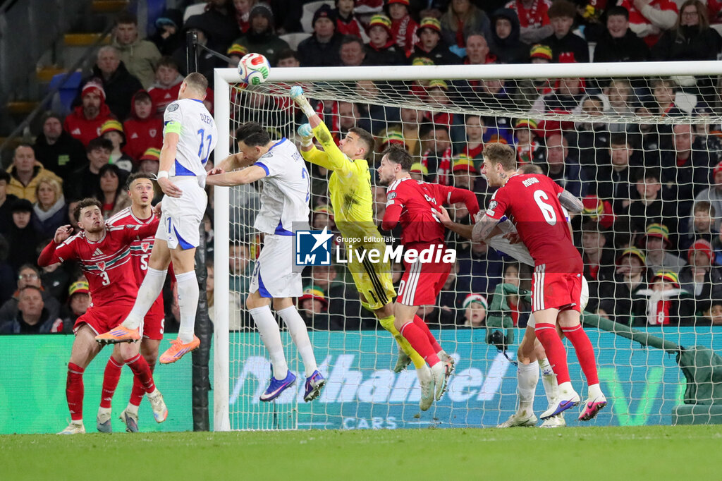 FOOTBALL - WORLD CUP 2026 - QUALIFIERS - WALES v BOSNIA HERZEGOVINA - FIFA WORLD CUP - SOCCER