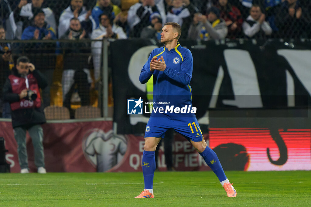 European Qualifiers PlayOff - Bosnia and Herzegovina vs Italy - FIFA WORLD CUP - SOCCER