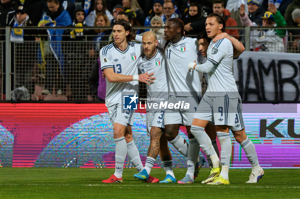 European Qualifiers PlayOff - Bosnia and Herzegovina vs Italy - FIFA WORLD CUP - SOCCER