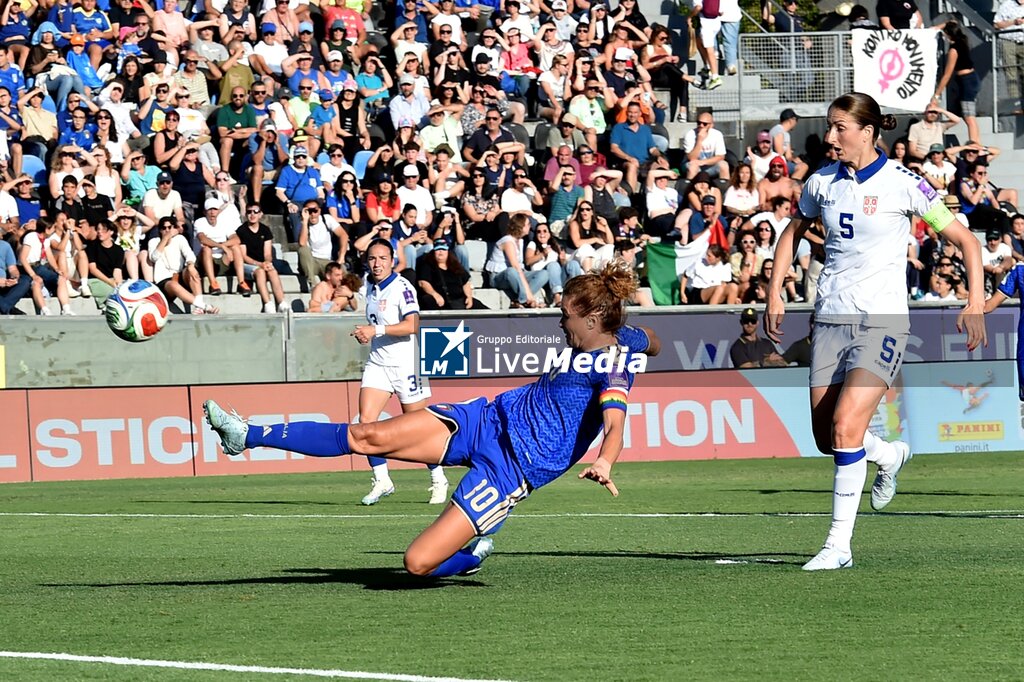 Women's European Qualifiers 2027 - Italy vs Serbia - FIFA WORLD CUP - SOCCER