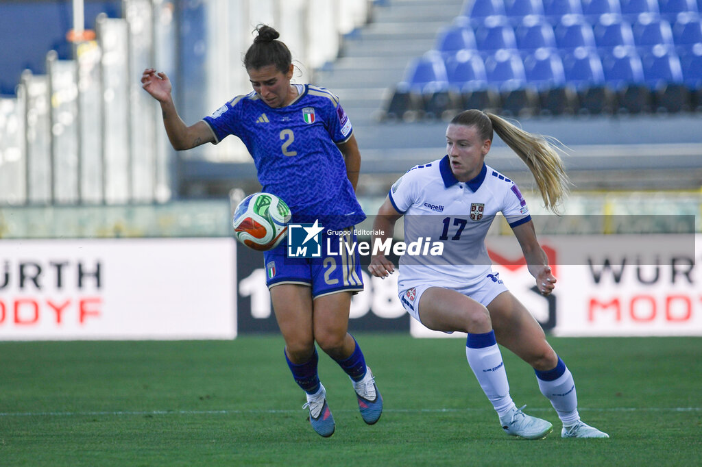 Women's European Qualifiers 2027 - Italy vs Serbia - FIFA WORLD CUP - SOCCER