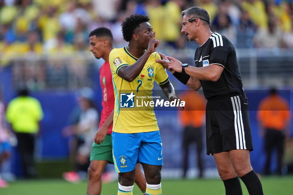 Brazil vs Morocco - FIFA WORLD CUP - SOCCER
