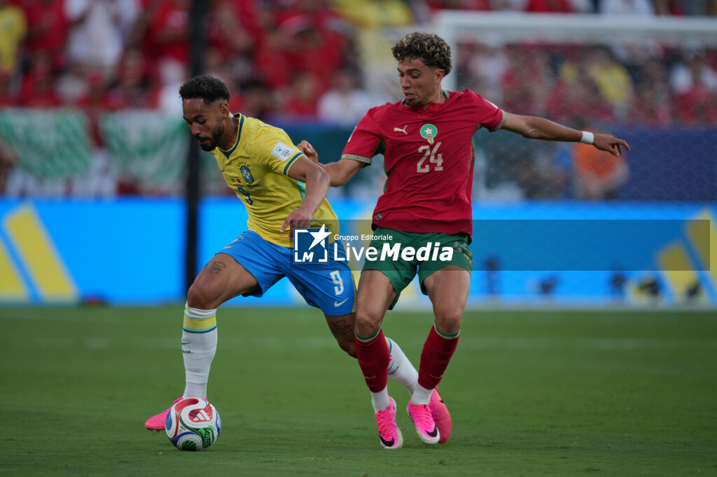 Brazil vs Morocco - FIFA WORLD CUP - SOCCER
