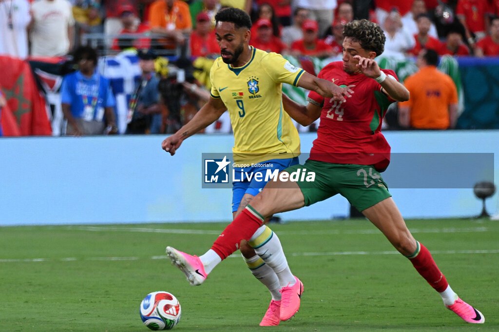 Brazil vs Morocco - FIFA WORLD CUP - SOCCER