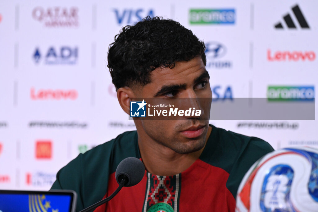 Morocco Team press conference - FIFA WORLD CUP - SOCCER