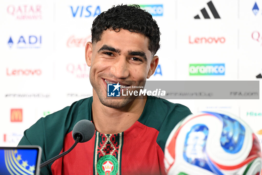 Morocco Team - Press Conference - FIFA WORLD CUP - SOCCER