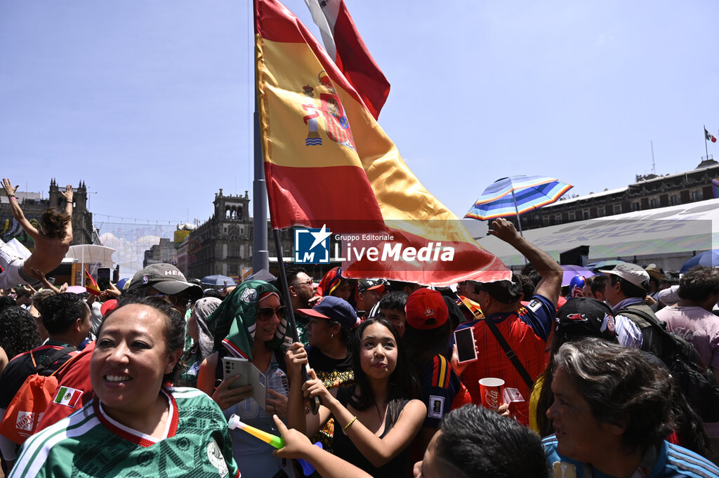 Spain vs France - Fans - FIFA WORLD CUP - SOCCER