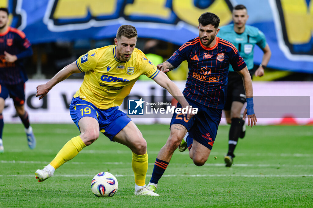 Arka Gdynia vs Bruk-Bet Termalica Nieciecza - POLISH EKSTRAKLASA - SOCCER