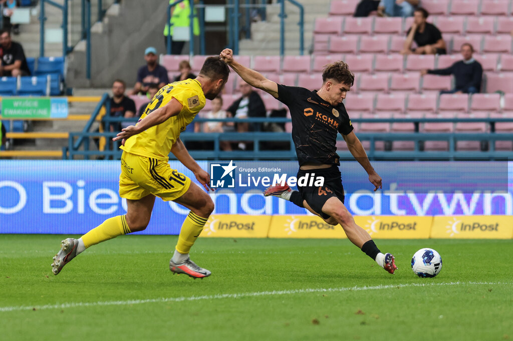 Wieczysta Krakow vs Zaglebie Lubin - POLISH EKSTRAKLASA - SOCCER