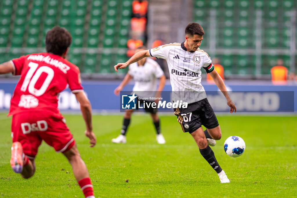 Legia Warsaw vs Widzew Lodz - POLISH EKSTRAKLASA - SOCCER