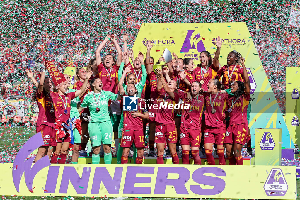 AS Roma vs Genoa CFC - ITALIAN SERIE A WOMEN - SOCCER
