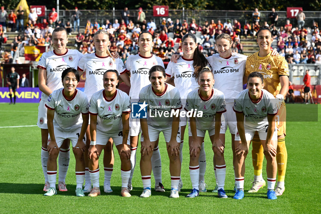 AS Roma vs AC Milan - ITALIAN SERIE A WOMEN - SOCCER