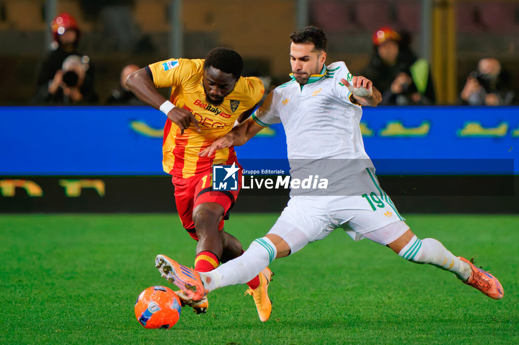 US Lecce vs AS Roma - ITALIAN SERIE A - SOCCER