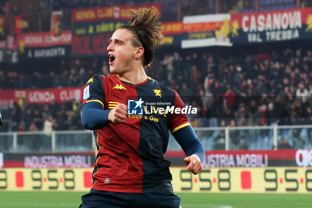 Genoa CFC vs Cagliari Calcio - ITALIAN SERIE A - SOCCER