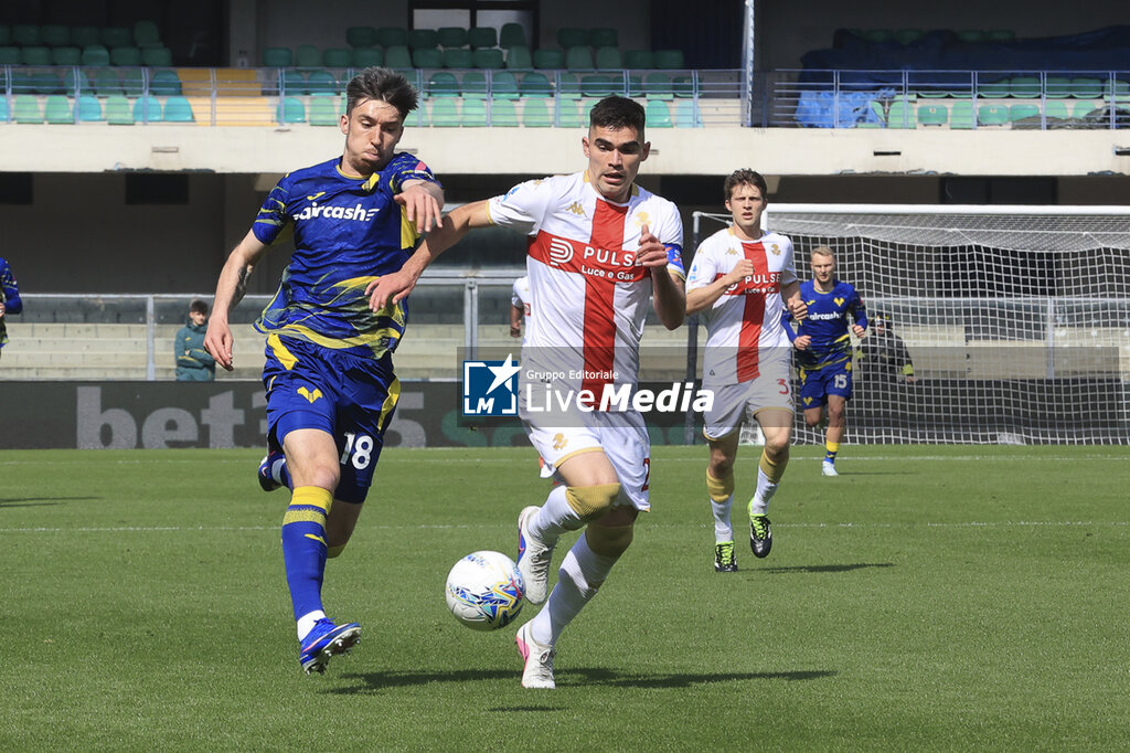 Hellas Verona FC vs Genoa CFC - ITALIAN SERIE A - SOCCER
