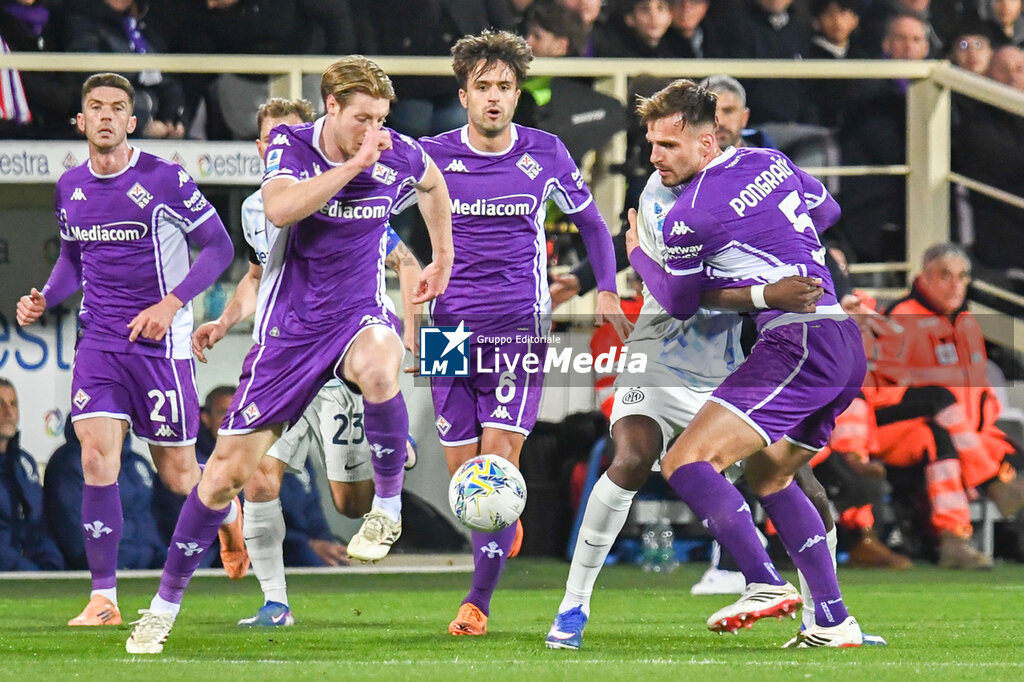 ACF Fiorentina vs Inter - FC Internazionale - ITALIAN SERIE A - SOCCER