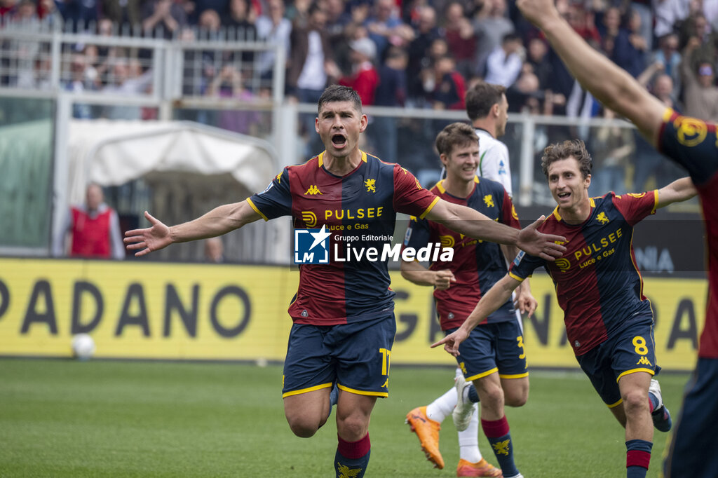 Genoa CFC vs US Sassuolo - ITALIAN SERIE A - SOCCER