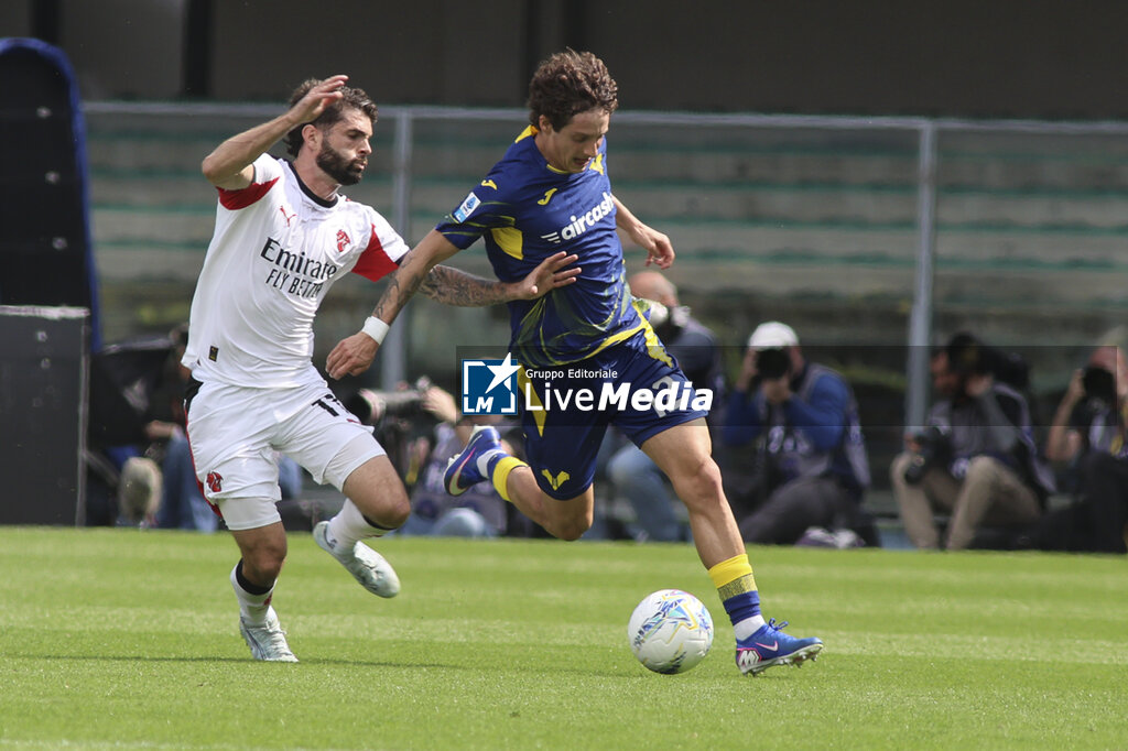 Hellas Verona FC vs AC Milan - ITALIAN SERIE A - SOCCER