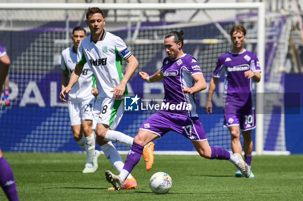 ACF Fiorentina vs US Sassuolo - ITALIAN SERIE A - SOCCER