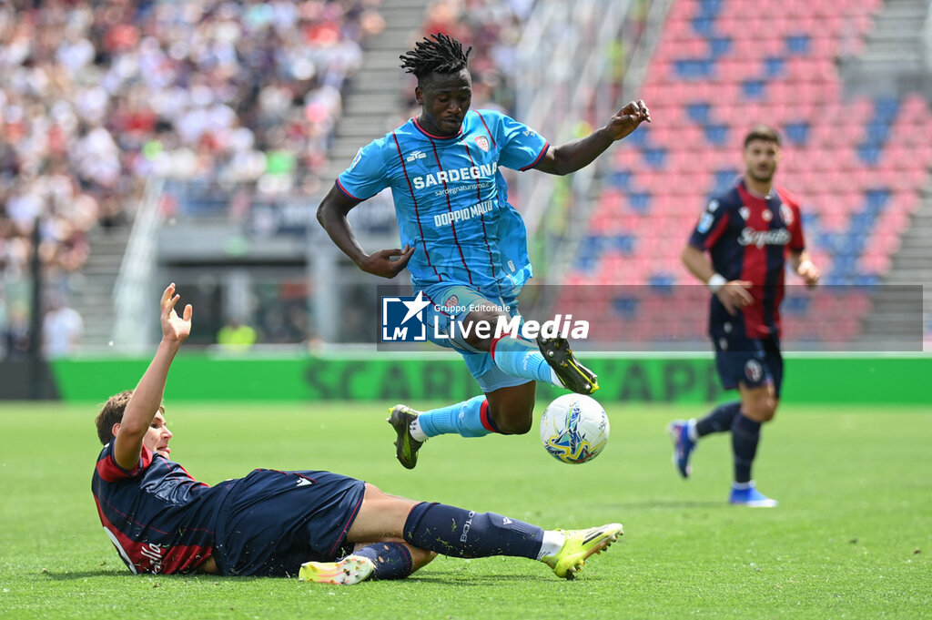 Bologna FC vs Cagliari Calcio - ITALIAN SERIE A - SOCCER