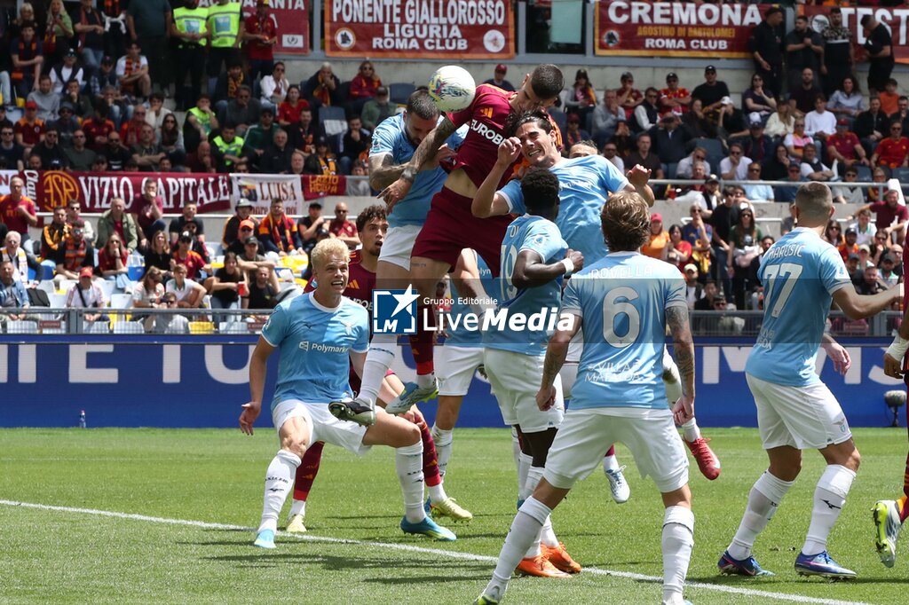 AS Roma vs SS Lazio - ITALIAN SERIE A - SOCCER