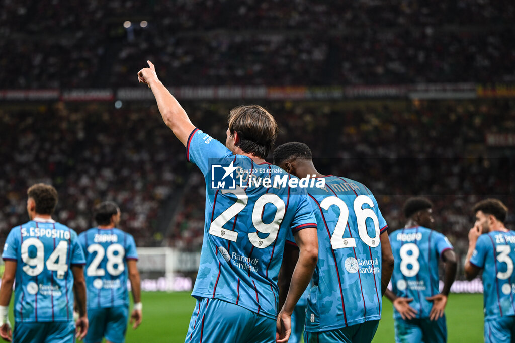AC Milan vs Cagliari Calcio - ITALIAN SERIE A - SOCCER