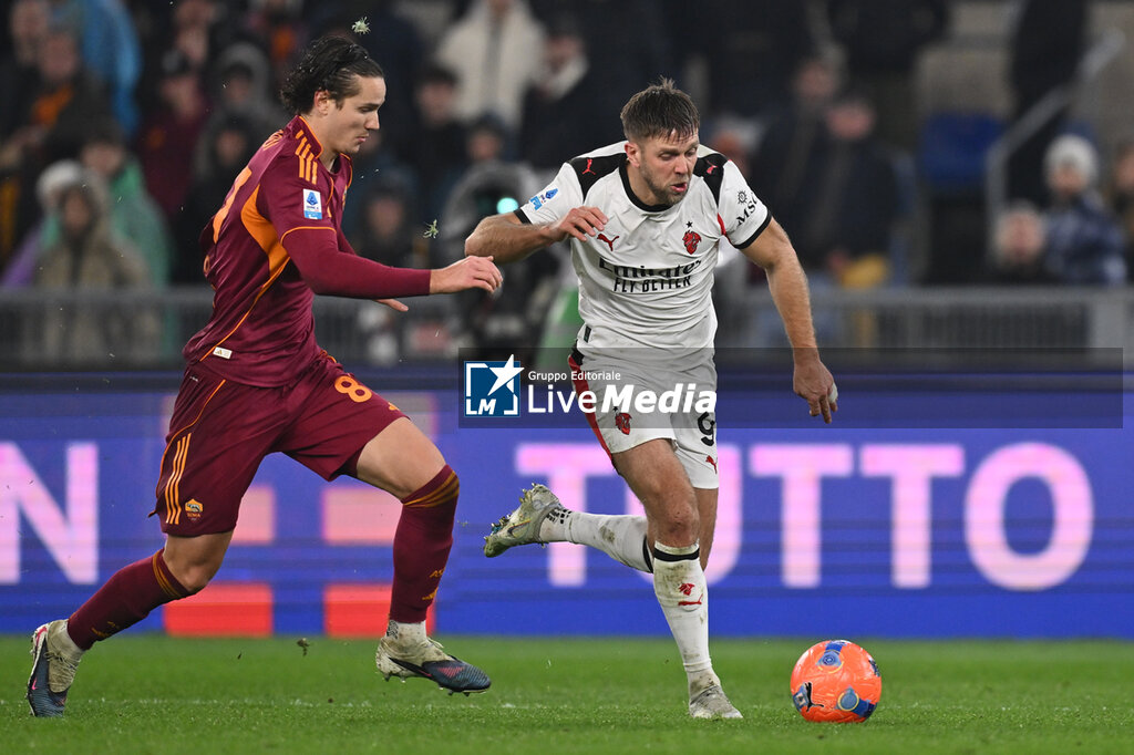 AS Roma vs AC Milan - ITALIAN SERIE A - SOCCER
