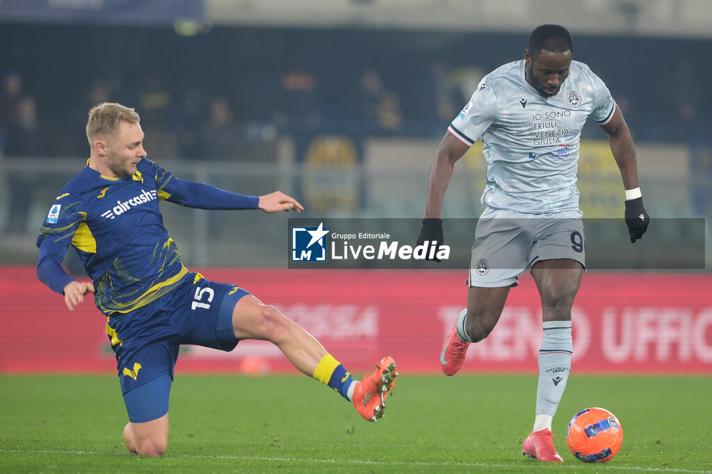 Hellas Verona FC VS Udinese Calcio - ITALIAN SERIE A - SOCCER